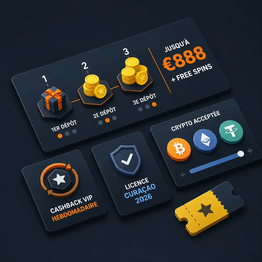 Casino Intense Bonus – Paquet Bienvenue et Promotions 2026 visual guide for Casino Intense